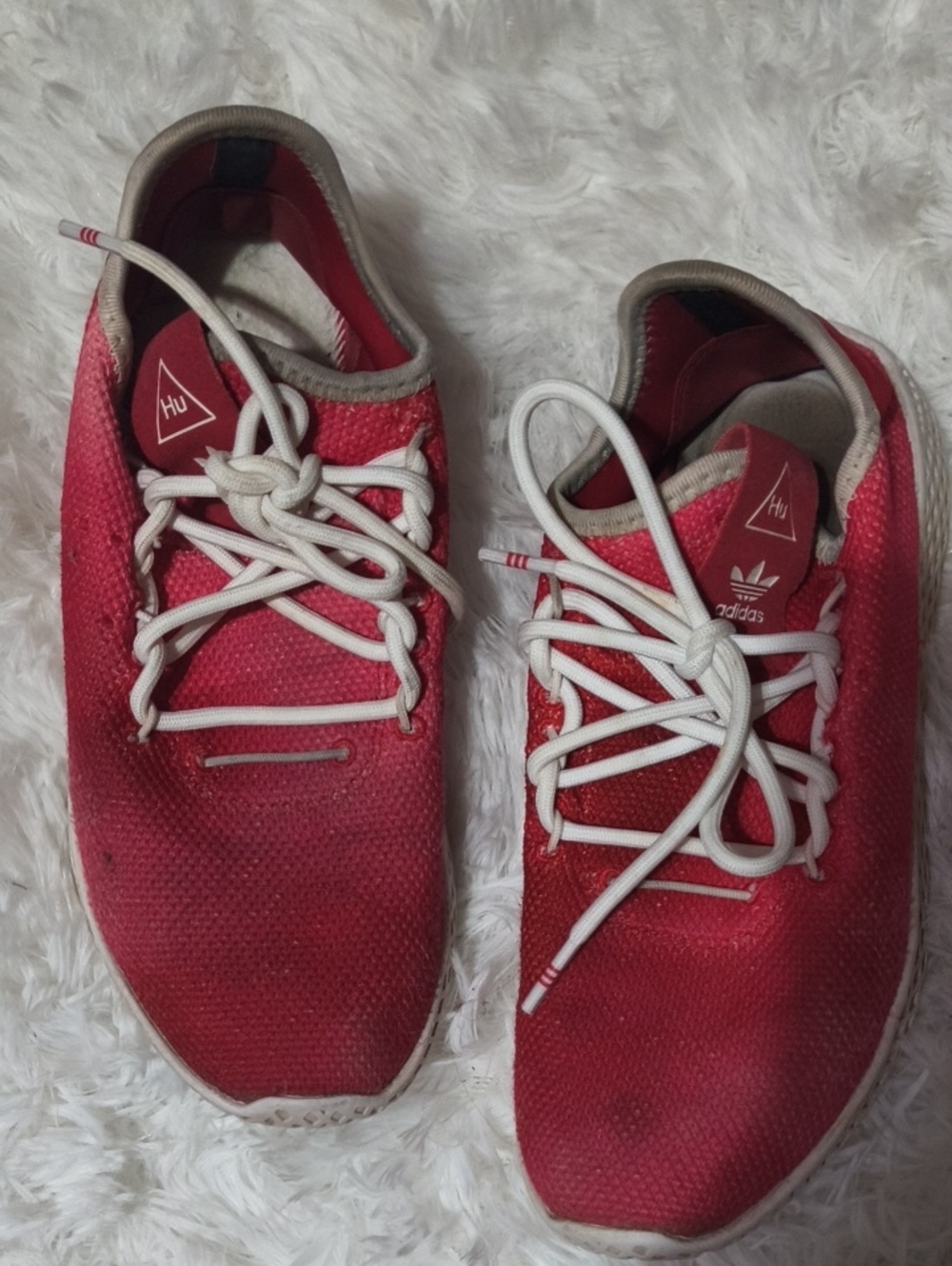 Adidas Red Pharell William Shoes 4y